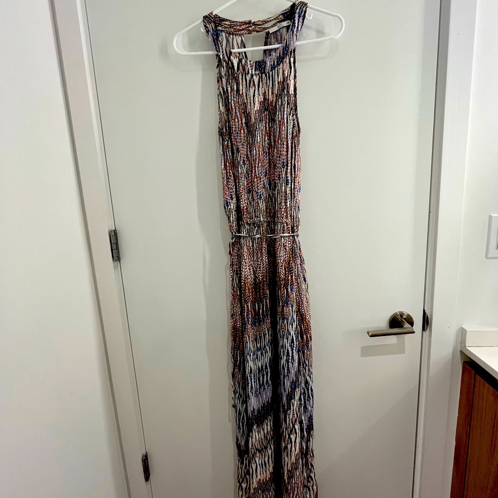 Esprit Watercolor Maxi Dress, Size 38